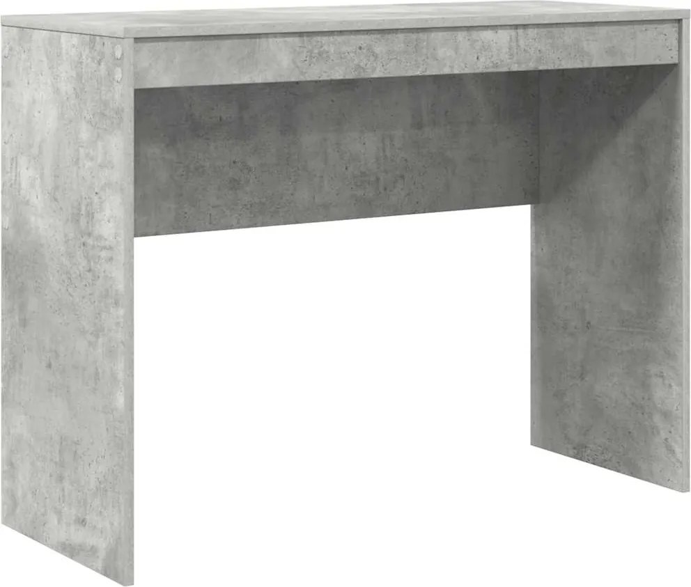 vidaXL Asztal Beton Szürke 100 x 40 x 76 cm