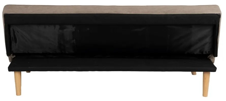 Bézs zsenília kinyitható kanapé 175 cm – Ixia