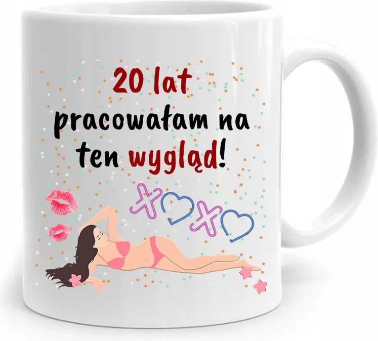 Születésnapra 20 20. 20. Bögre Tökéletes Ajándék fényképes nyomtatással