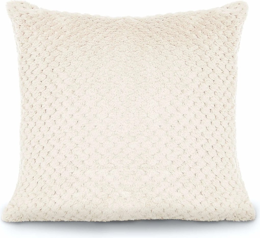 Monte mikroszálas díszpárnahuzat 40x40 krémszínű