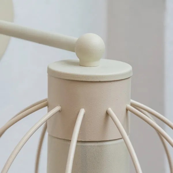 Falilámpa STARLIGHT 1xGU10/10W/230V krémszínű