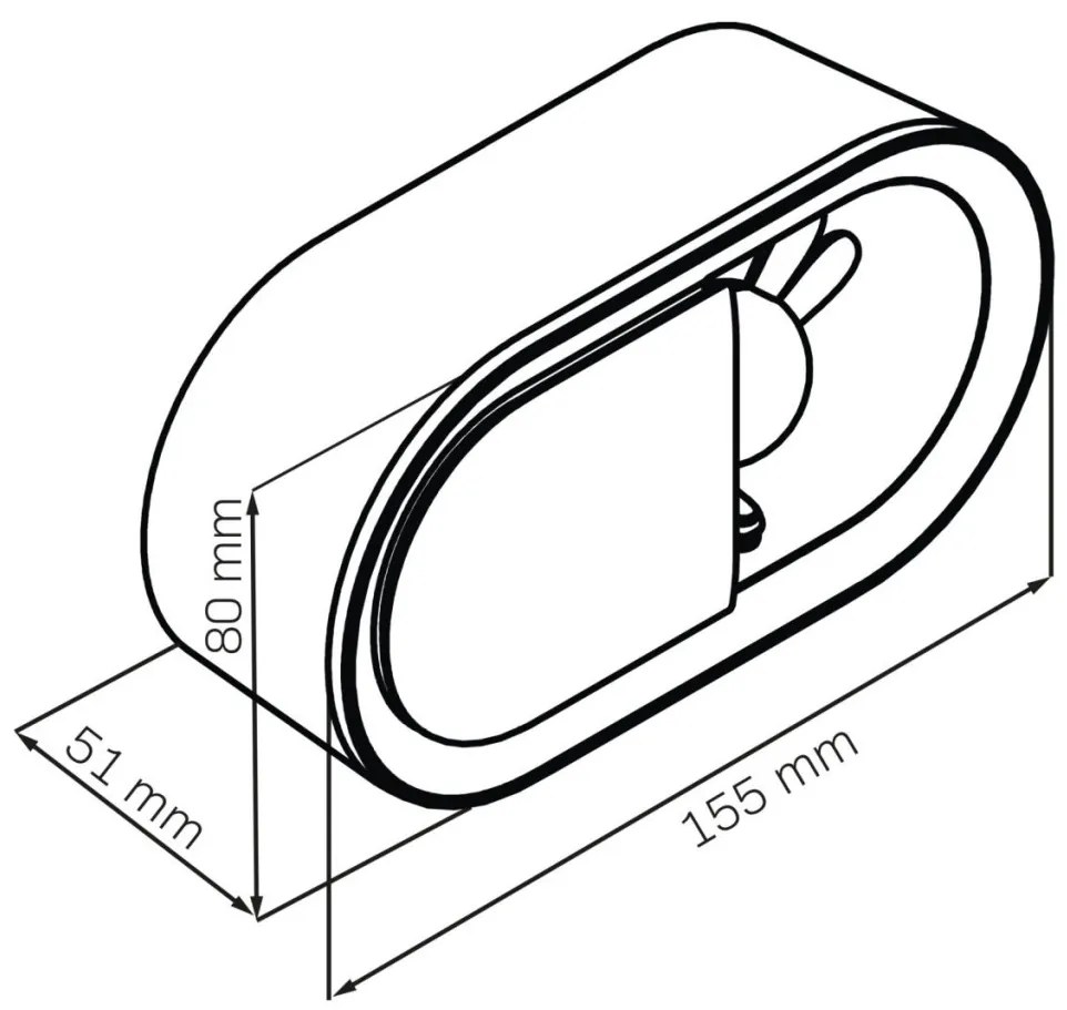 Polux BUNNY 328151 Asztali lámpa 1x1,1W/LED 3000K 55lm IP20