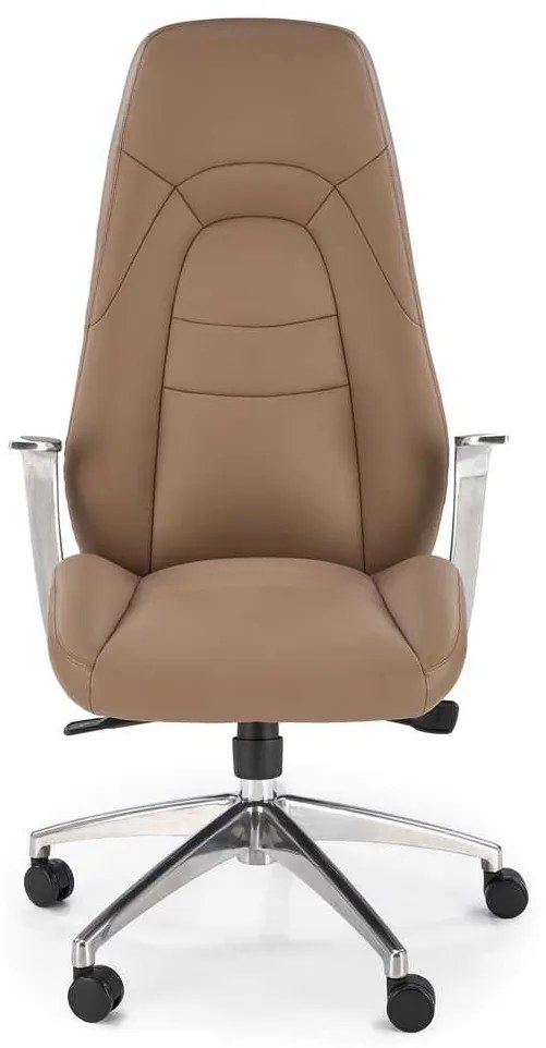 Sleek irodai fotel, barna
