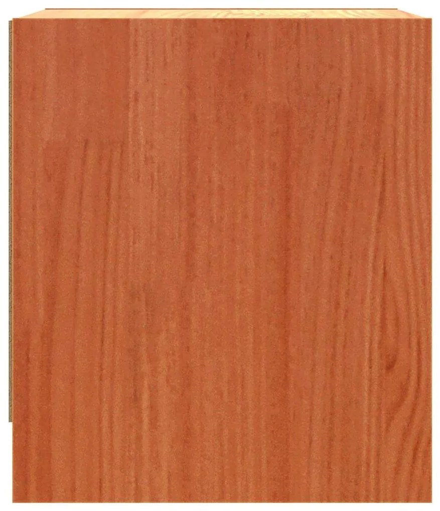Éjjeliszekrények 2 pcs Faggyú barna 40 x 30.5 x 35.5 cm Fenyőfa