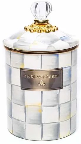 Zománcozott üveg "Sterling Check" 1,3L - MacKenzie-Childs