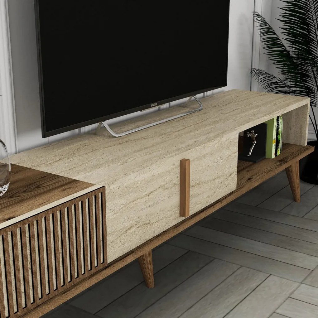 Milan - Walnut, Travertine