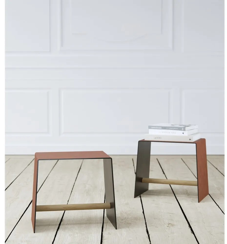 Konyakbarna fém ülőke Bull – LIND DNA