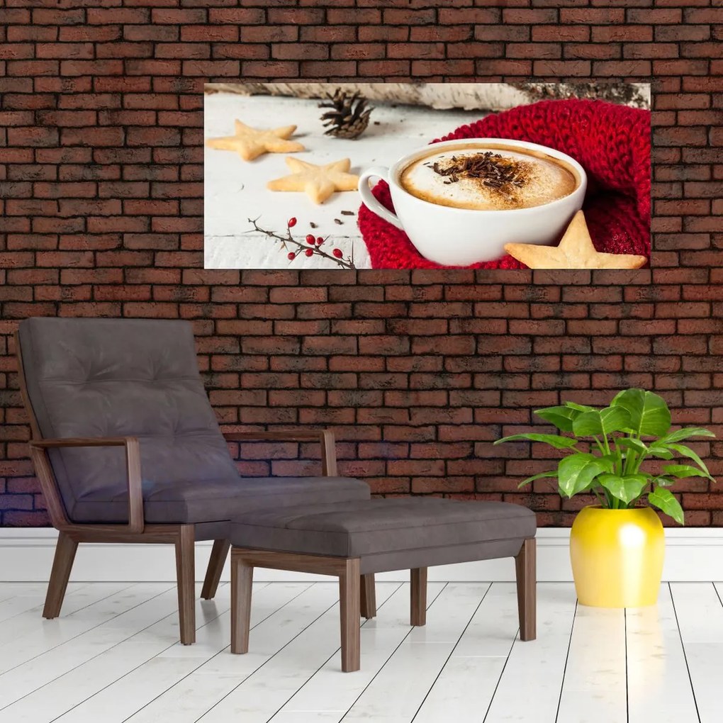 Kép - Cappuccino (120x50 cm)