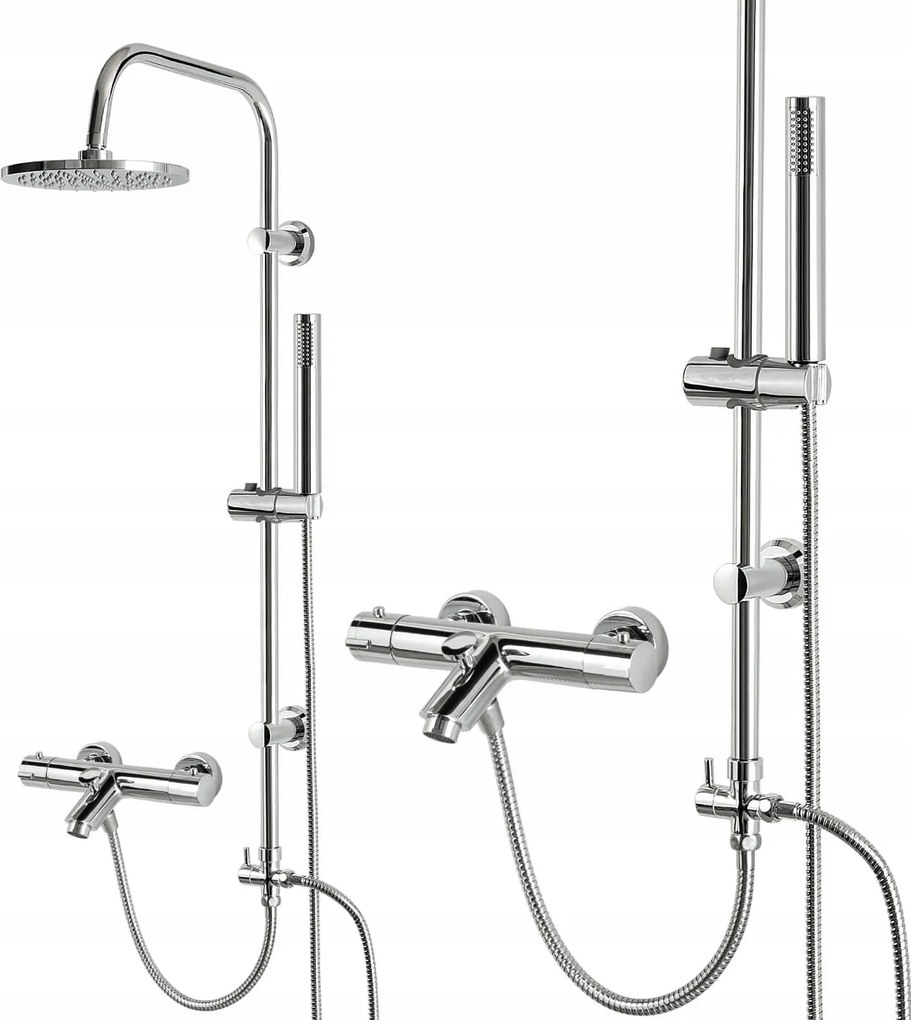 Kád Zuhany Szett Zuhanyoszlop Kád Kifolyócsővel Kádhoz