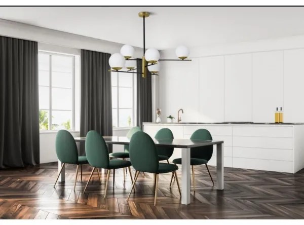 Maytoni MOD048PL-06G - Csillár rúdon NOSTALGIA 6xE14/40W/230V