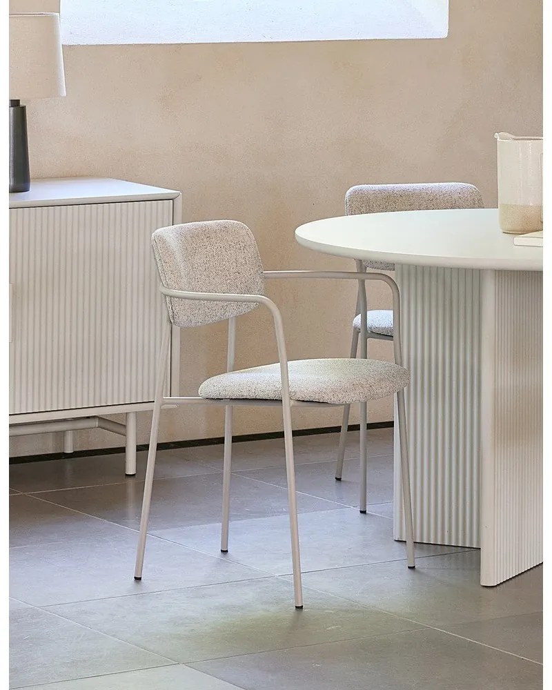 Krémszínű étkezőszék Zama – Unique Furniture