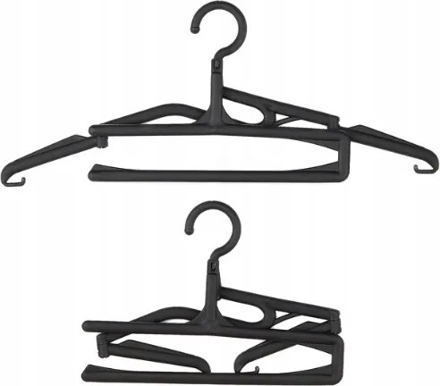 Összecsukható akasztók 14db-os szett ruhatartó rúd