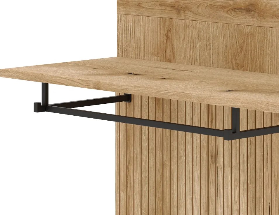 Előszobai készlet, evoke tölgy/grafit, NODRI