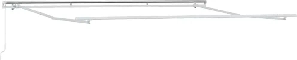 vidaXL Napernyő keret Fehér 400 × 300 cm Alumínium