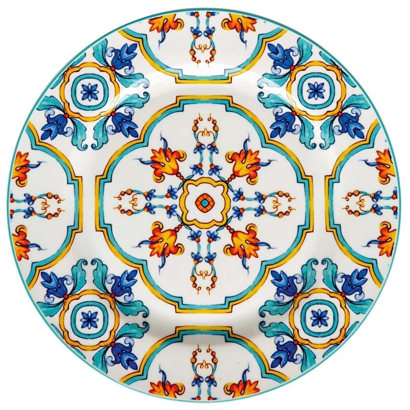 Medicea 18 darabos Étkészlet, Brandani, porcelán