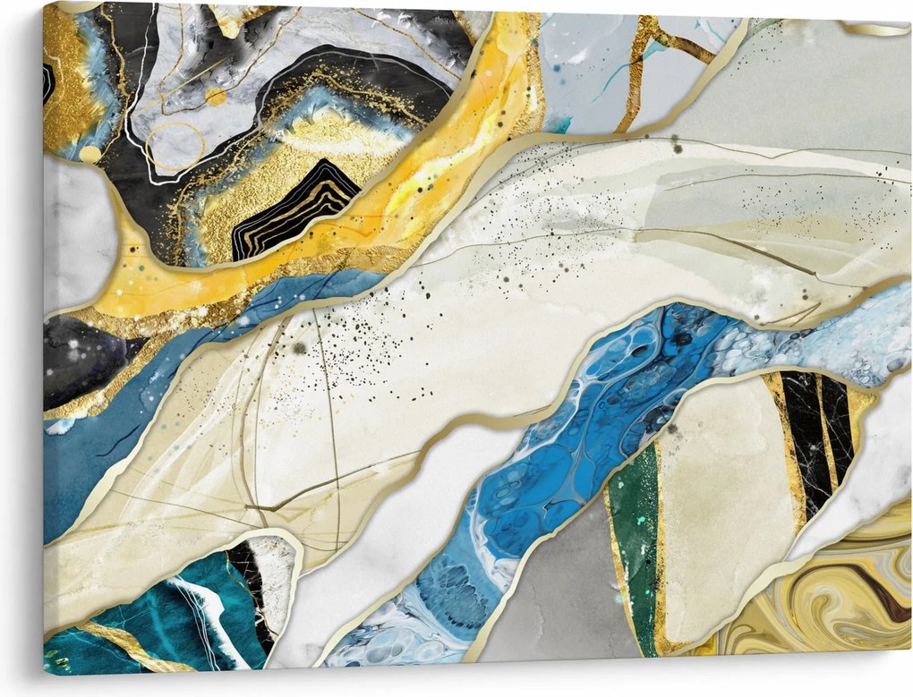 Kép - Színes márvány (70x50 cm)