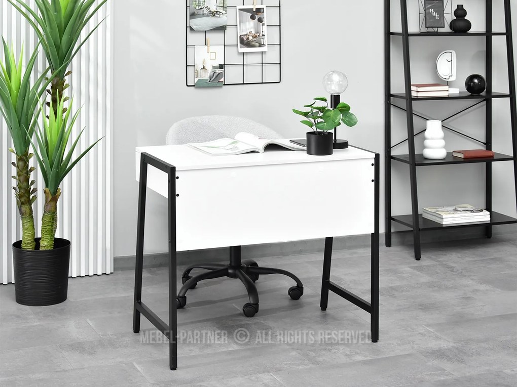 PC asztal Norway (fehér + fekete). 1109800