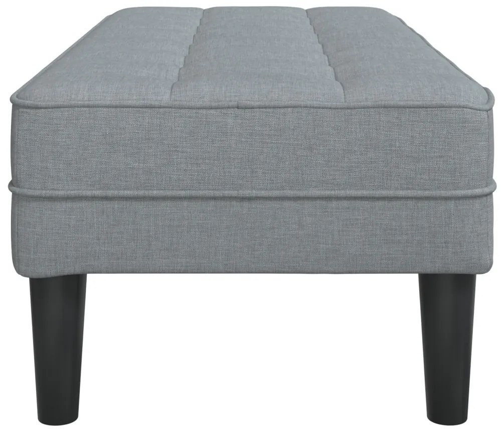 Pad Light Grey 113x57x39 cm Szövet