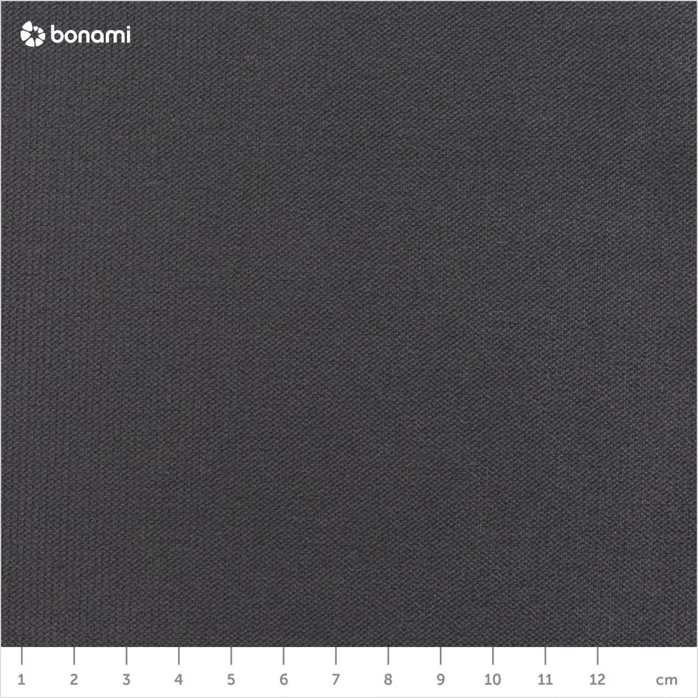 Lofty Lilly sötétszürke kinyitható U alakú bársony kanapé, bal oldali - Miuform