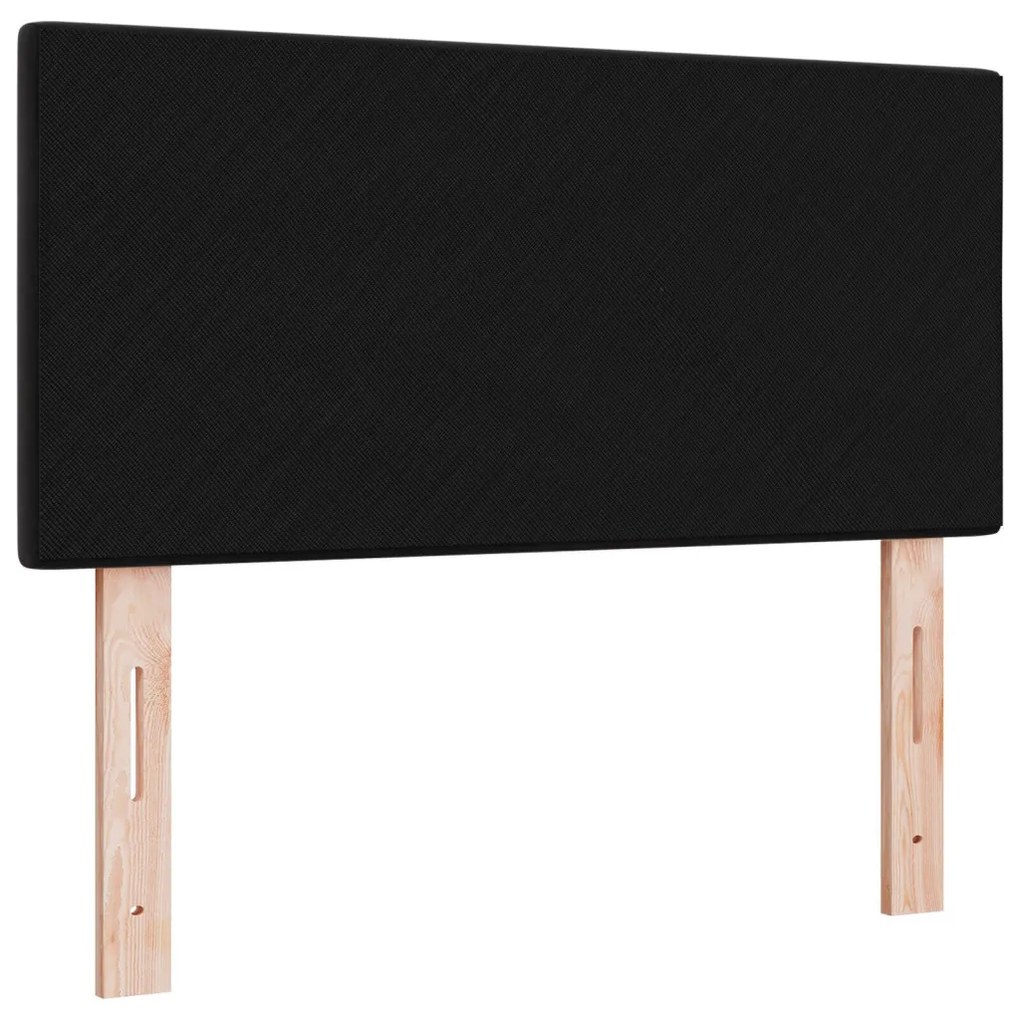 Fejtámla Gombos Ráncolt Fekete 100 cm Bársony