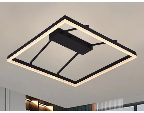 LED dimmelhető felületre szerelhető csillár LED/55W/230V 3000-6500K + távirányító