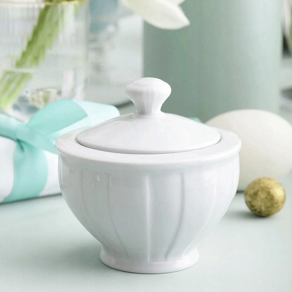 Cukortartó Oktáv Fehér Ćmielów