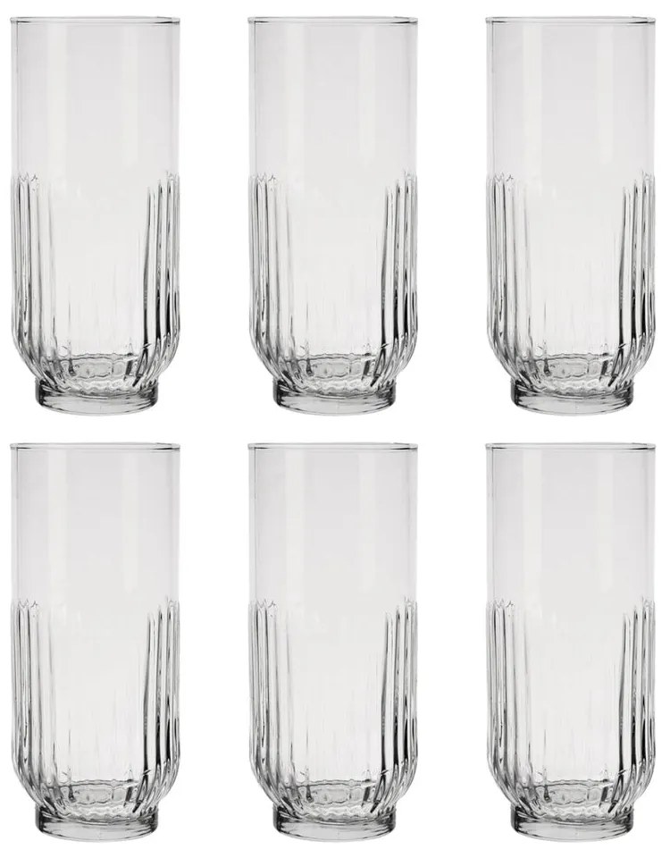 Pohár szett 6 db-os 395 ml Tokyo – Orion