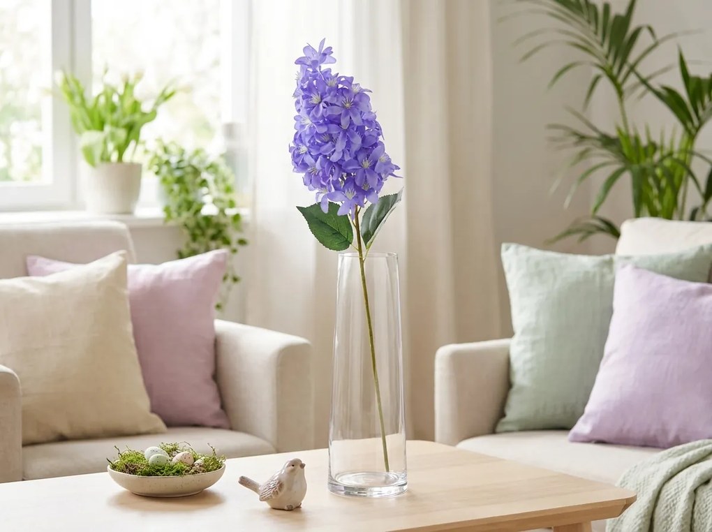 Művirág HORTENZIA PLUME 87 cm - több színben Termék színe: Rózsaszín