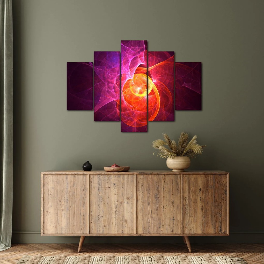 Modern absztrakt kép (150x105 cm)