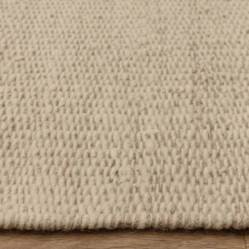 Bézs-krémszínű kézi szövésű gyapjú szőnyeg 200x290 cm Lima Sand – Asiatic Carpets