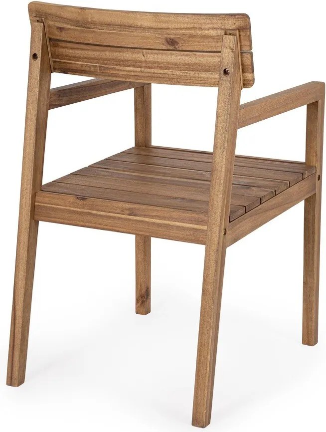 Natúr színű tömörfa kerti szék Rodano – Bizzotto