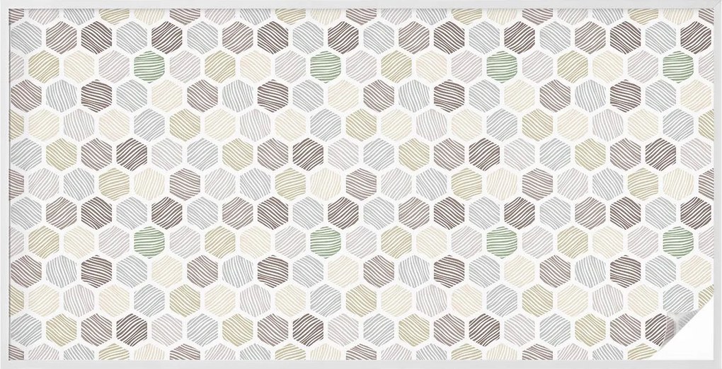 Ablakfólia Öntapadós Adatvédelem Geometrikus hullámok 200x100