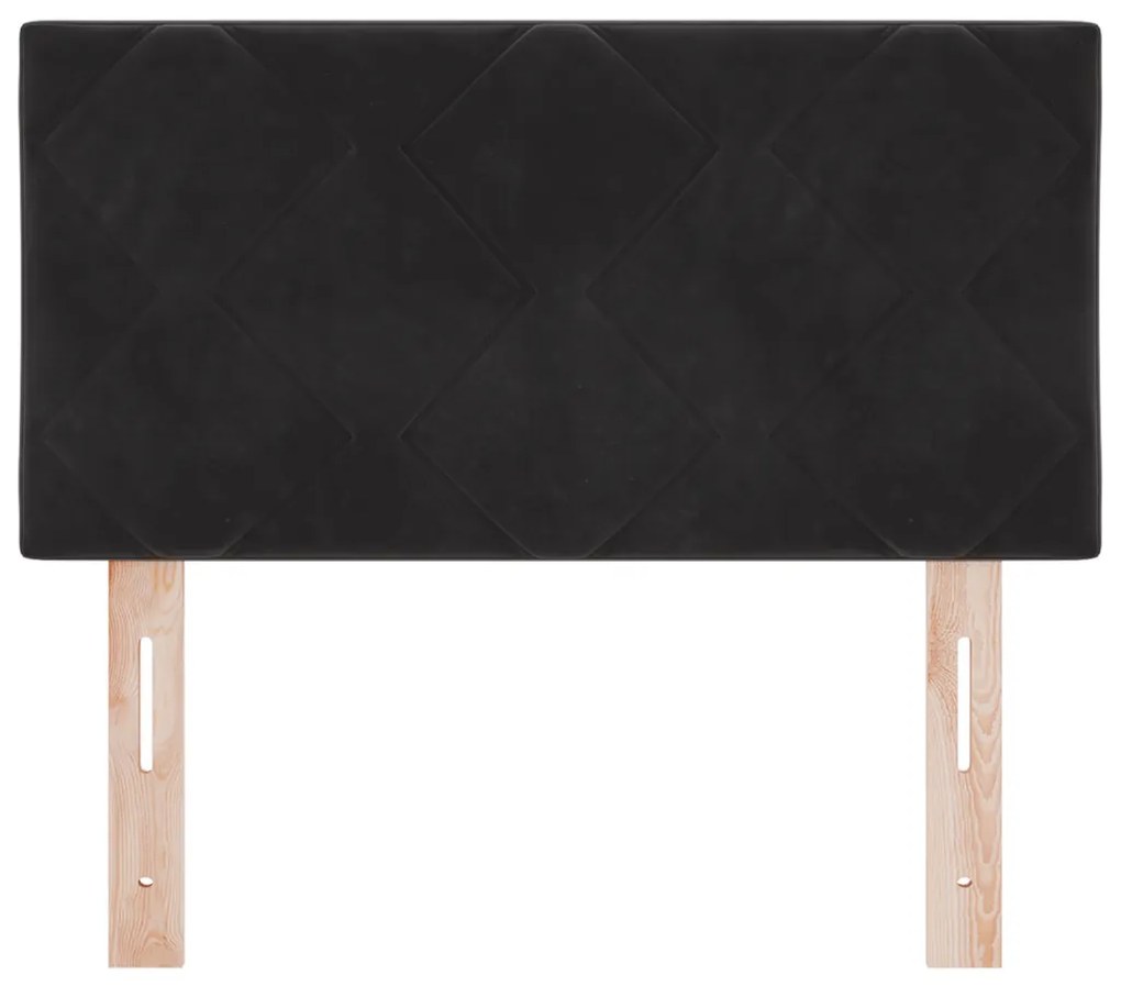 LED Fejtámla LED -es lámpákkal Geometrikus Fekete 80 cm Bársony