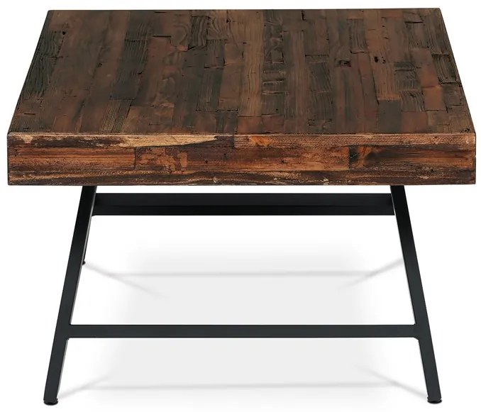 Dohányzóasztal 130×70 cm, Tömör Old Wood. AHG-534 PINE