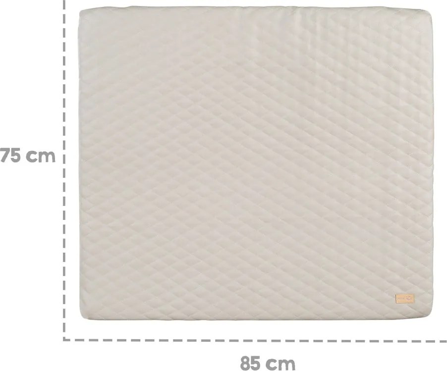 Pelenkázó alátét 75x85 cm Greyish gesteppt – Roba