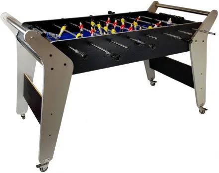 Asztali foci csocsó asztal Inlea4fun 123x60x75 cm - szürke