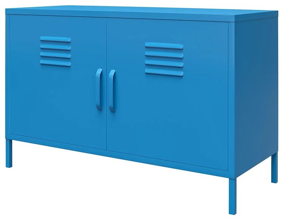 Cache kék fém szekrény, 100 x 64 cm - Novogratz