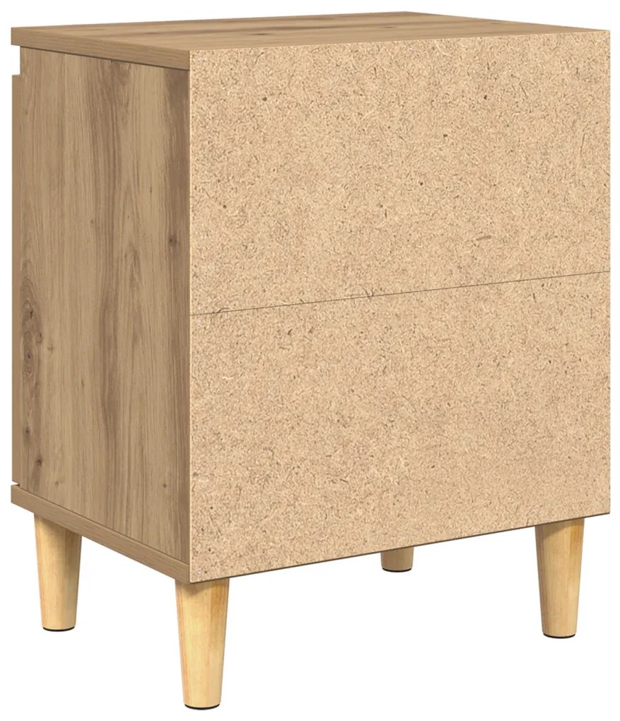 Mesteri tölgy éjjeli asztal Mesteri tölgy MDF 40 x 30 x 50 cm