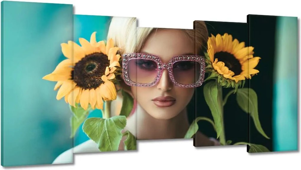 Vászonkép 150x80 Virágok