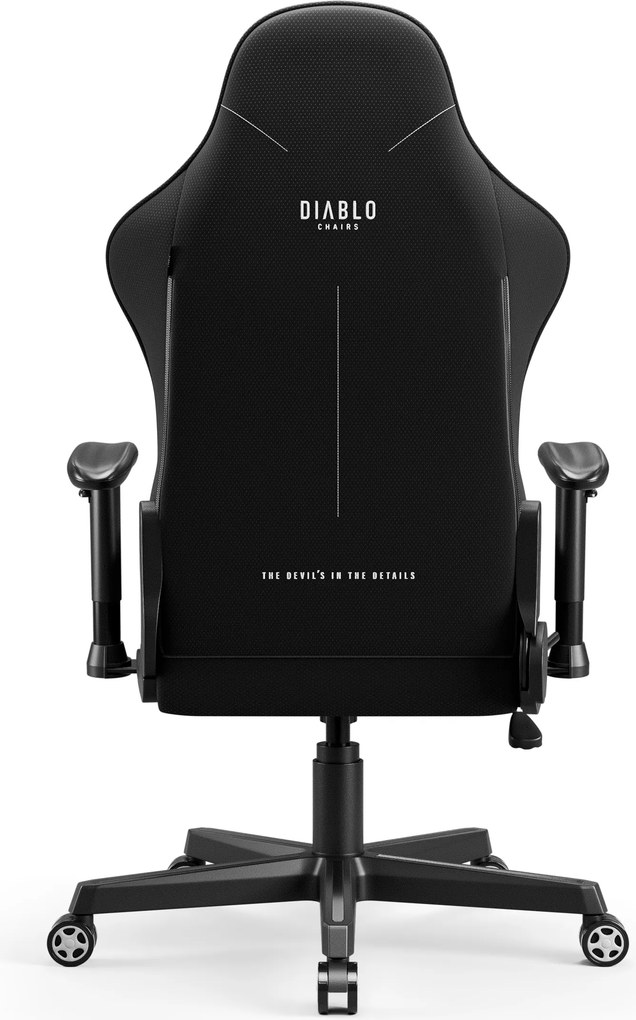 Gamer szék szövet Normal Size, szürke: Diablo X-Starter