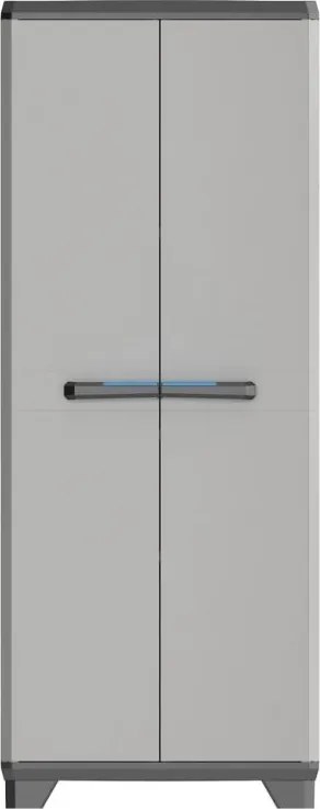 LINEAR TALL Szekrény 173 x 68 x 39 cm fekete+ világos szürke
