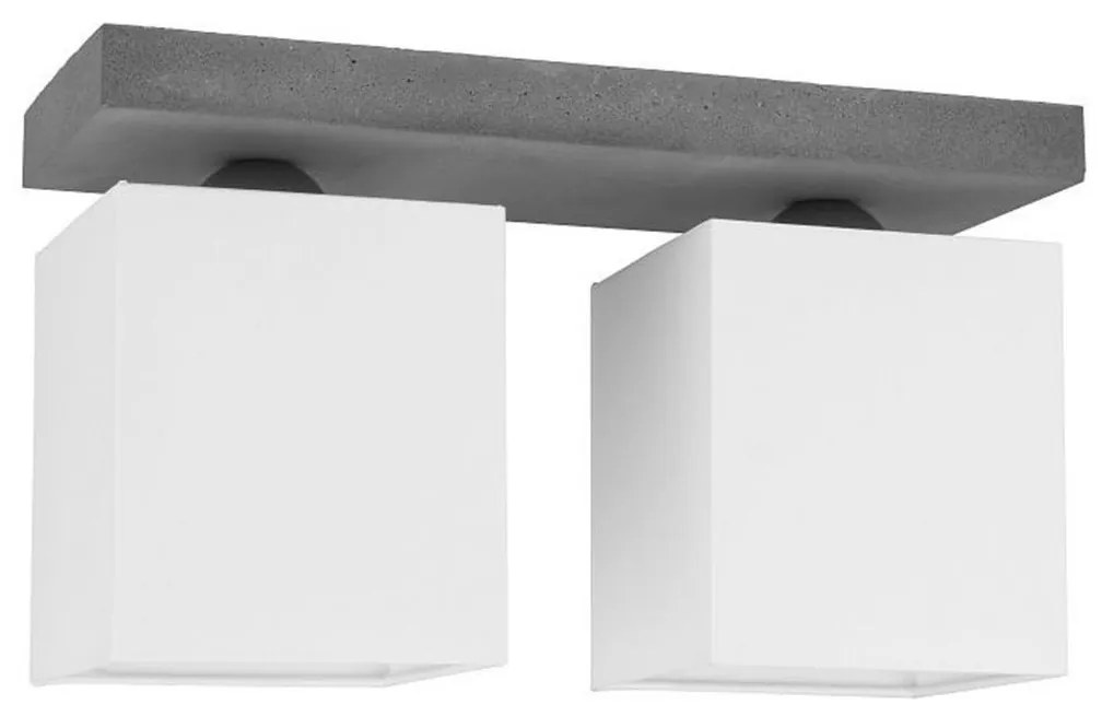 Spot-Light 2241236 - GREAT stropní svítidlo 2xE27/25W/230V beton