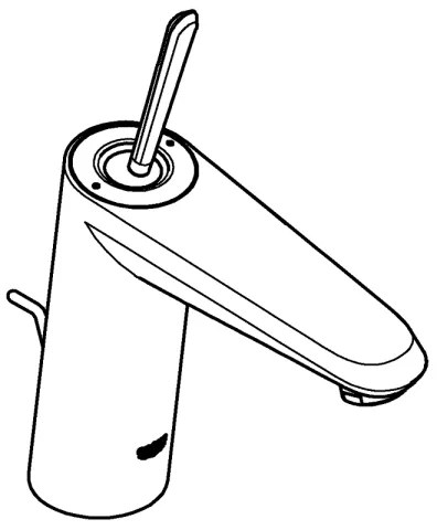 GROHE 23427000 - EURODISC JOY mosdócsaptelep, DN 15, M méret, fényes króm