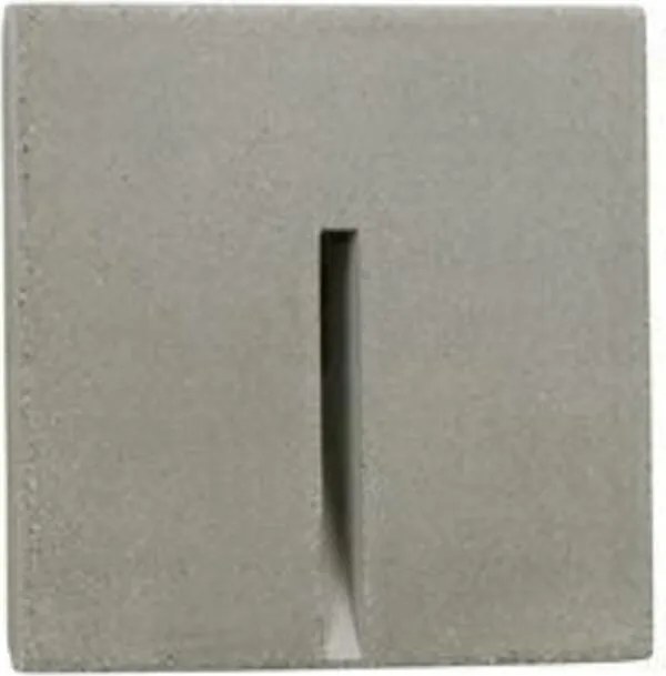 Nova Luce kültéri süllyesztett fali lámpa Finlo szürke beton IP65 izzó nélkül