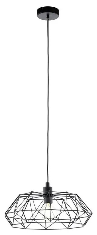 Eglo 49487 - Csillár CARLTON 2 1xE27/60W/230V