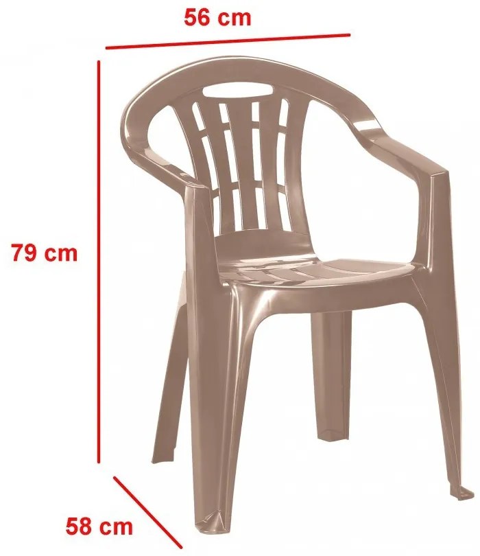 Elma 4+1 kerti bútor garnitúra szett
