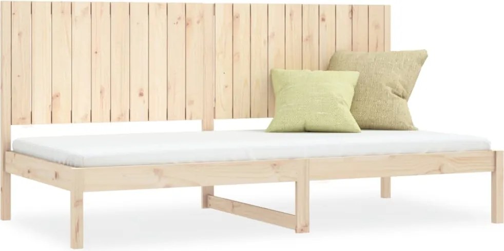 vidaXL tömör fenyőfa kanapéágy matrac nélkül 90 x 200 cm