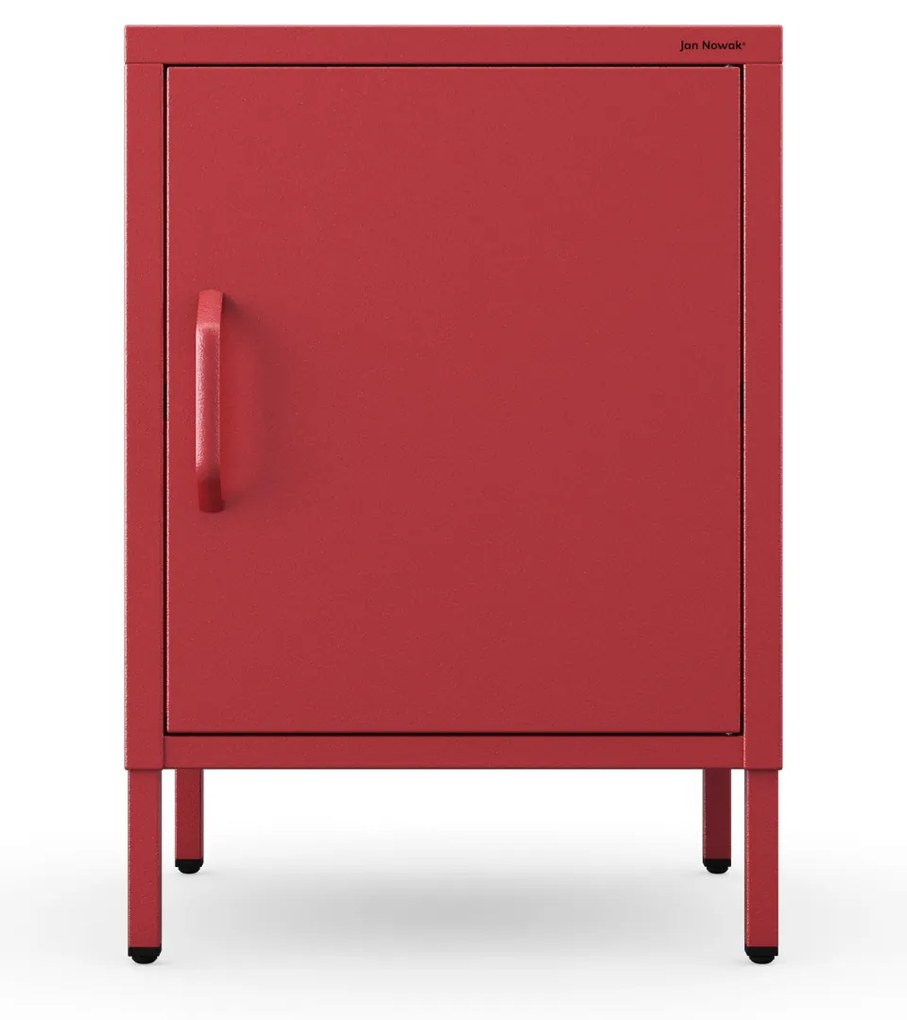 Éjjeliszekrény MIA, 424 x 595 x 400 mm, Modern: piros