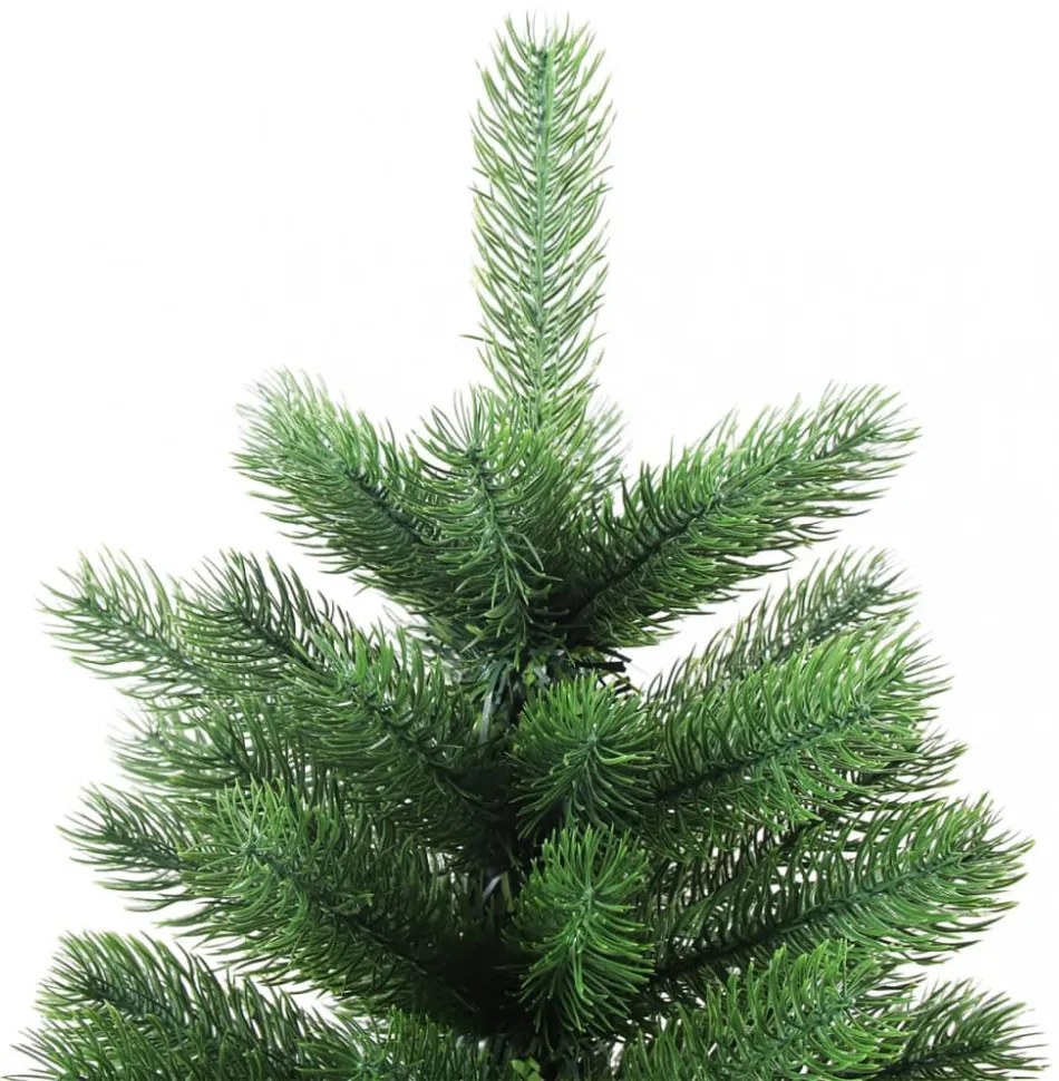 zöld műkarácsonyfa élethű tűlevelekkel 90 cm