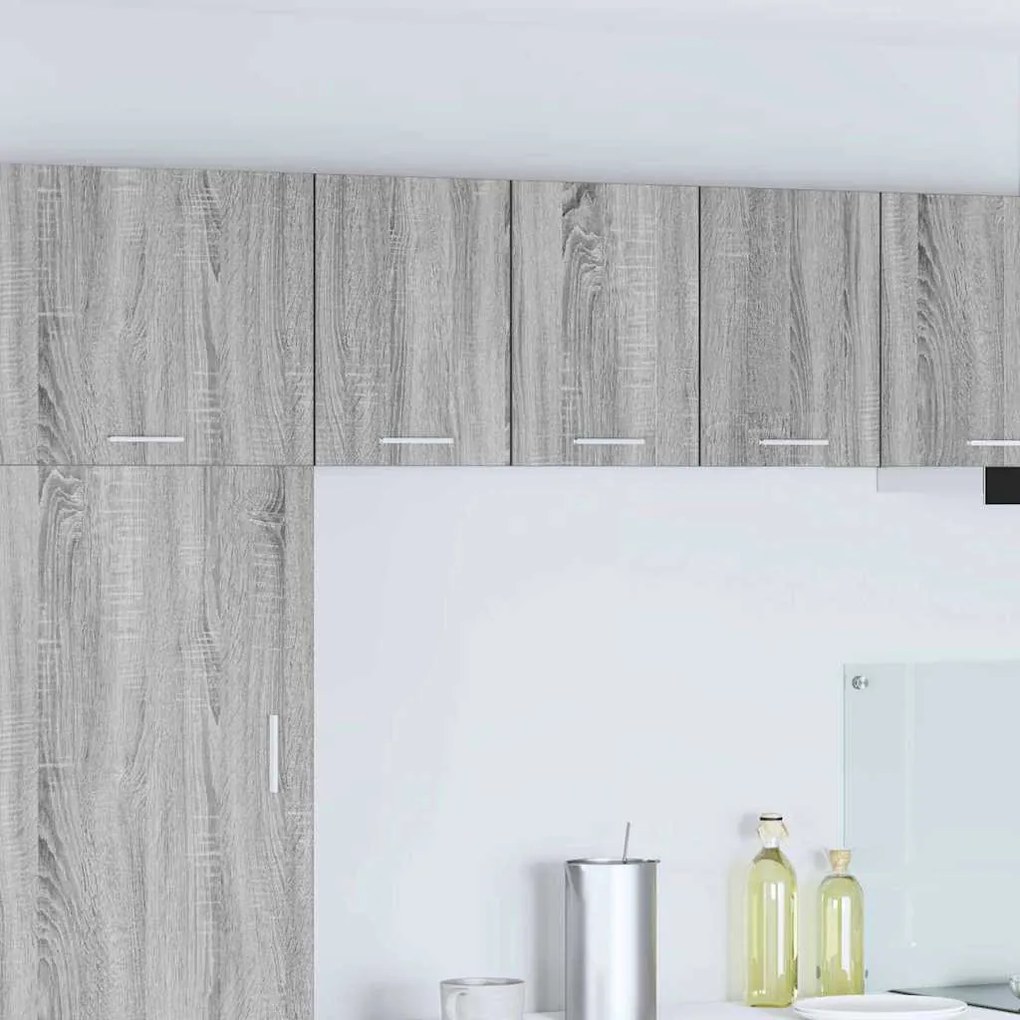 Függő szekrény Riga Szürke Sonoma és fehér 30 x 31 x 40 cm